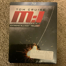 Paramount Mission: Impossible Extreme Trilogy Blu-ray Box Set Slipcover