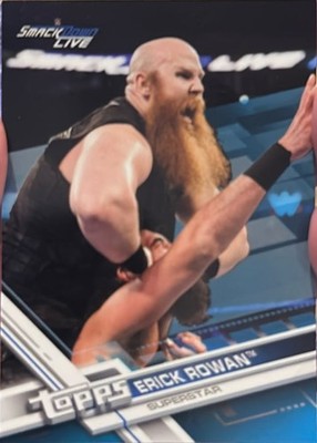 2017 Topps WWE Then Now Forever #145 Erick Rowan Blue
