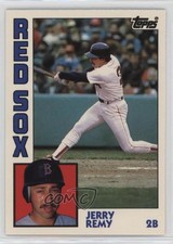 1984 Topps Tiffany Jerry Remy #445 0ps8