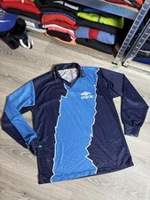 Vintage Atack Football Long Sleeve Men’s Size 6 Made In Italy Soccer Rare Black