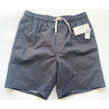NWT Old Navy Black Swim Trunks UPF40 Men's Small