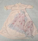 Barbie Fashion Doll Clone Handmade Vintage Baby Doll Night Gown & RobePale Pink