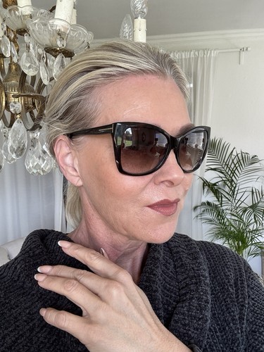 Tom Ford Carli TF295 Sonnenbrille Damen Oversize Braun Schmetterling Luxus