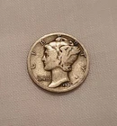 Tough Early-Date VG+ Condition 1926-S 90% Silver MERCURY DIME w/FREE SHIPPING