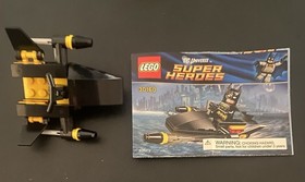 LEGO DC Batman 6858 & 30160 catwoman City Chase & jet ski sets only NO FIGURES