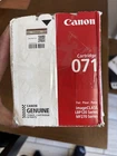 Genuine Canon 071 Black Toner Cartridge imageClass LBP120 S, MF270 S
