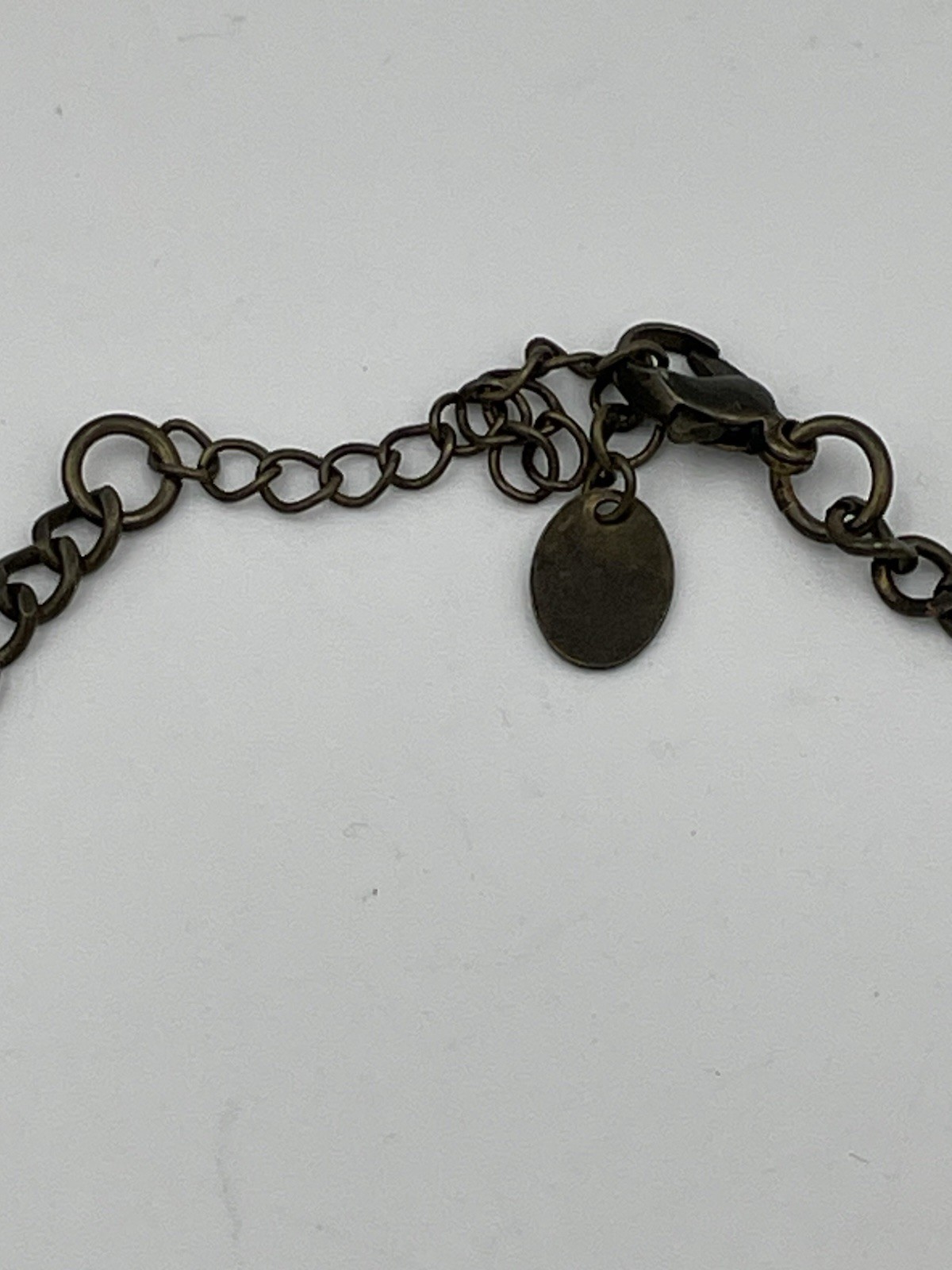 Icing Signed Dangle Statement Necklace Unique Cha… - image 4