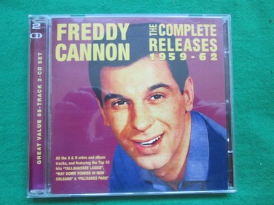 FREDDY CANNON - COMPLETE RELEASES 1959-62 - ACROBAT - 2 X CD