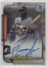 2015 Bowman Chrome Rookie Recollections Refractor 38/99 Marquis Grissom Auto 6k2