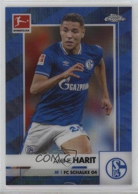 2020-21 Topps Chrome Bundesliga Blue Wave Refractor 141/150 Amine Harit #86 2p7