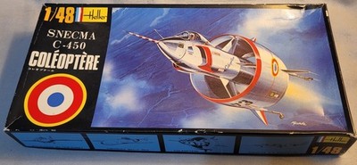 Heller SNECMA C-450 Coleoptere - Unbuilt in Orig Box w/Instructions and Decals