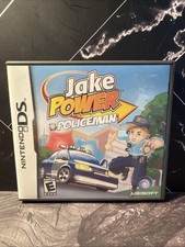 Jake Power Policeman Nintendo DS Game Case Ubisoft Handheld 2DS 3DS COD