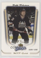 2005-06 Upper Deck MVP MVP Gold 5/100 Jeff Friesen #389 4ry