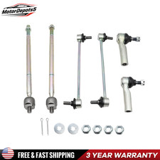 Front Tie Rod & Sway Bar Link For Toyota Coro...