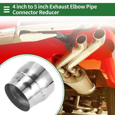 Mandrel Exhaust Pipe Adapter Concentric Reducer 4'' OD to 5'' OD 4'' Length new