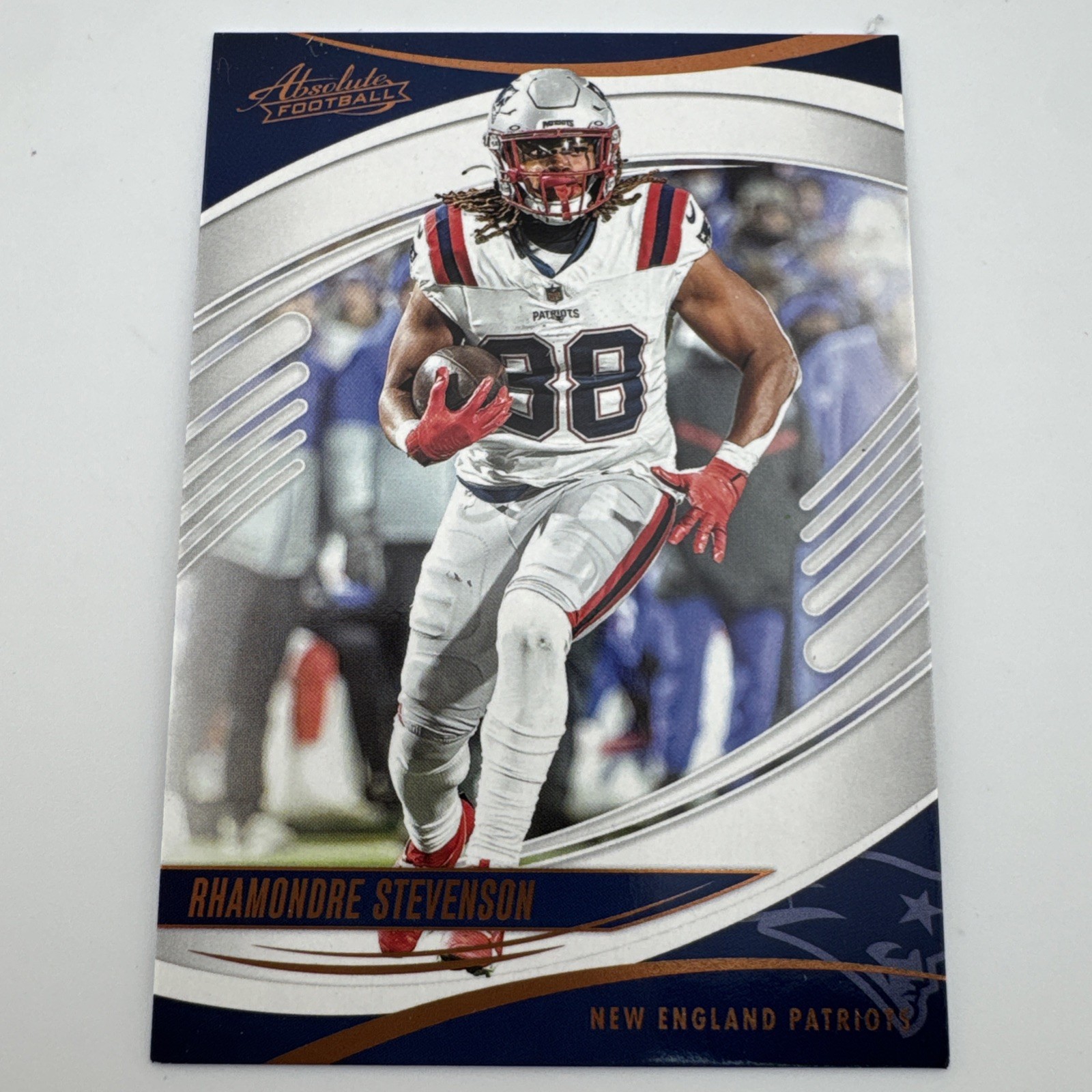 RHAMONDRE STEVENSON 2025 ABSOLUTE FOOTBALL PATRIOTS / 64