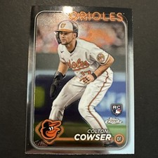 2024 Topps Chrome MLB Baseball #278 Colton Cowser RC
