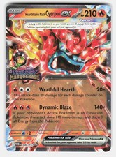 Pokemon Hearthflame Mask Ogerpon ex (Twilight Masquerade Stamp) Mis 040/167 Holo