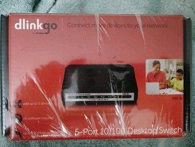 Dlinkgo By Dlink 5 Port Desktop Switch Dss-5e