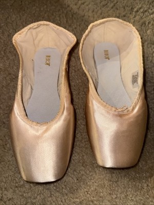 Bloch Raffiné Pointe Shoes Tan/Pink - Size 8 2X BRAND NEW