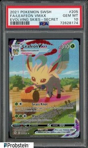 Leafeon Vmax Psa 10 | eBay