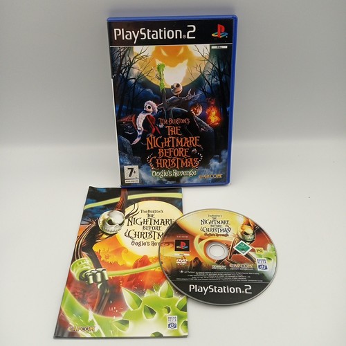 Tim Burton's The Nightmare Before Christmas Oogie's Revenge PS2 Game PlayStation