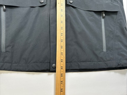 Eastern Mountain Sports System 3 Windbreaker Rain Jacket Men L Black Vented Hood - Picture 9 of 12