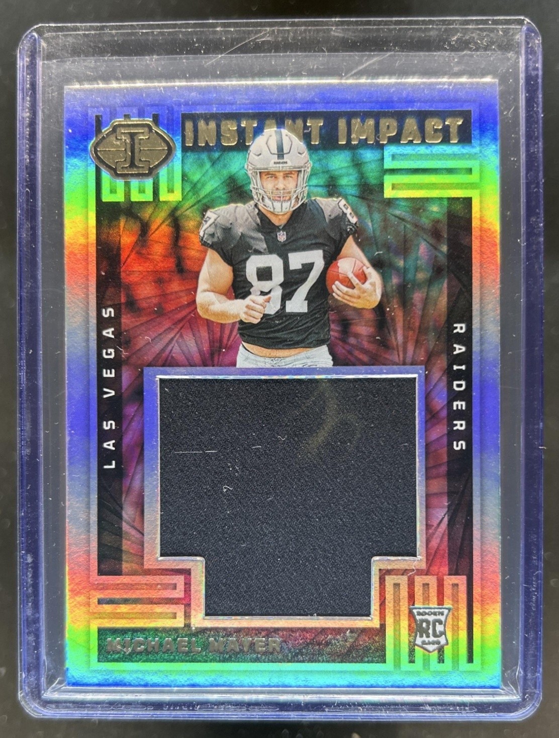 Michael Mayer Panini National Treasures Rookie Dual Materials #MMR Base