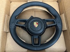Porsche 911 997 991 Cayman Boxster 987 981 982 Full Black GT steering Wheel