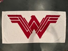 2017 Wonder Woman Movie Promo Beach Towel Rare Cinemark Exclusive Promotional