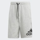 Adidas Mens French Terry Cotton Shorts Sports Gym Training Running Open Pockets