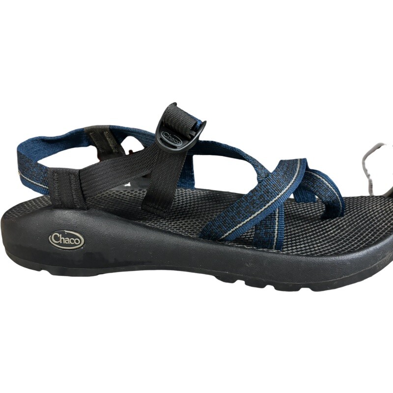 Chaco Classic Z/2 Vibram Unaweep Sole Sandals Blue Stripe Mens Sz 13 Mens 13 Chaco Z/2 Z2 Classic Vibram Unaweep Toe Loop Sandals  main image 3
