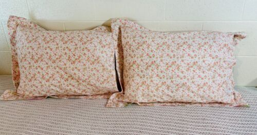 Martha Stewart Floral Standard Pillow Shams Beautiful Watercolor Reversible - Picture 5 of 14