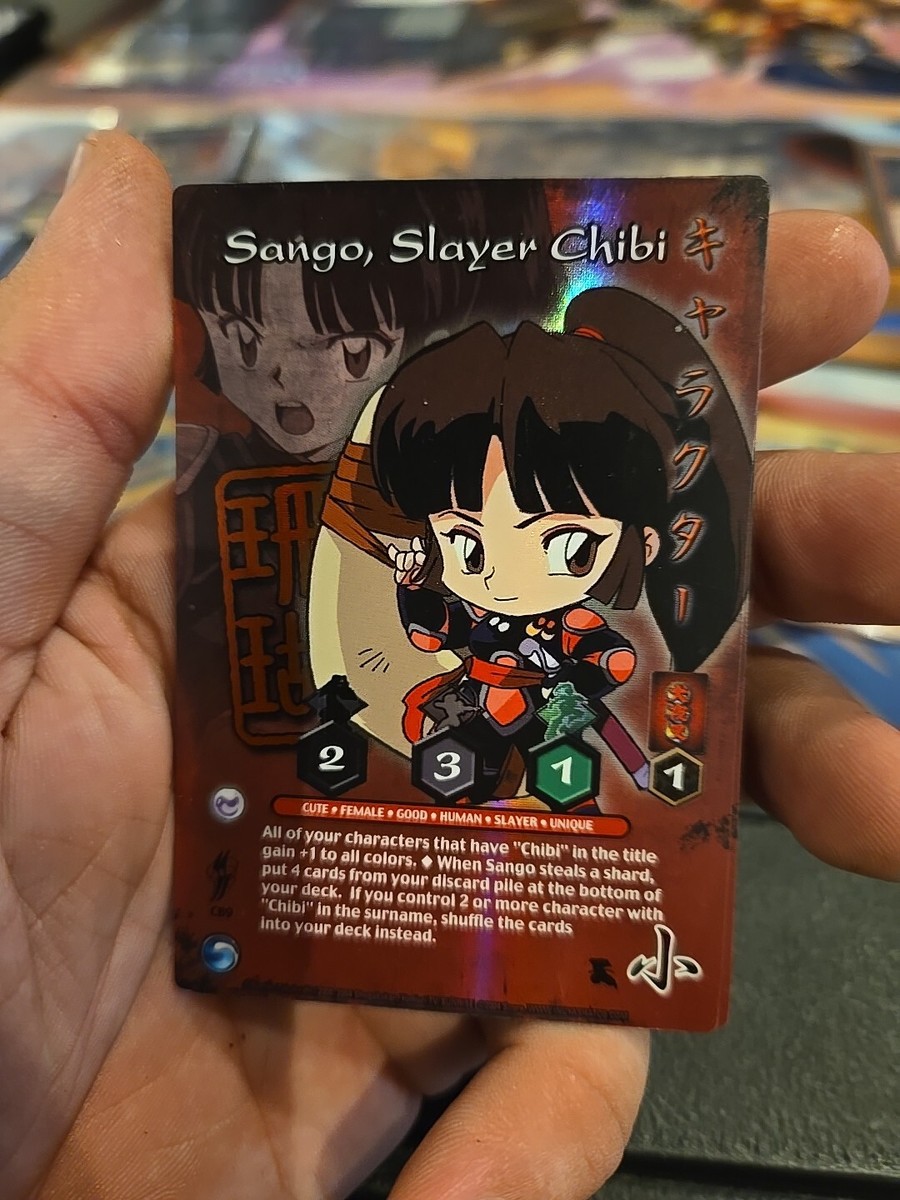 Inuyasha TCG #CB9 Sango, Slayer Chibi Yokai Foil Subset Rare CCG LP Inuyasha TCG #CB9 Sango, Slayer Chibi Yokai Foil Subset Rare CCG LP