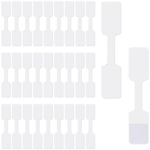 100 Pcs Cord Labels Reusable Wire Tags Cable Set Office Tabs Writable