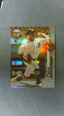 2020 Topps Chrome Sepia Refractor #74 Matthew Boyd Tigers | eBay
