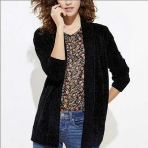 loft chenille cardigan