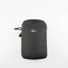 LowePro - Black Padded Nylon Lens Bag Case - 5" x 3" w/ Belt Loop
