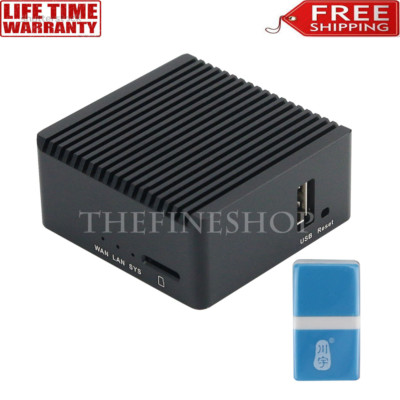 NanoPi R2S Mini Router W/Shell RK3328 Dual Gigabit Ethernet Ports For OpenWrt5.4