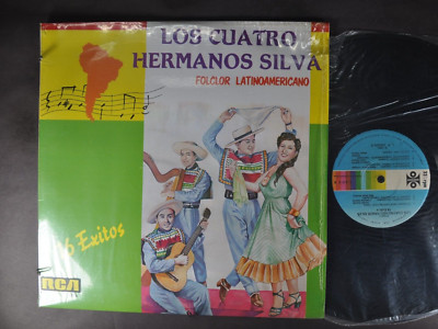 LOS CUATRO HERMANOS SILVA 16 EXITOS LATIN LP ORFEON/RCA Shrink COLOMBIA IMP MINT