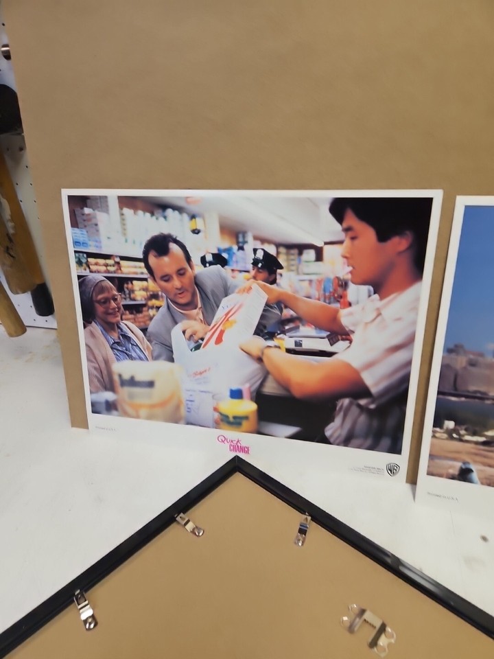Quick Change Movie Frame Poster Print + TWO Lobby Cards Bill Murray ...