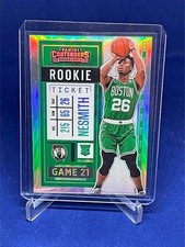AARON NESMITH 2020-21 PANINI CONTENDERS ROOKIE TICKET VARIATION PREMIUM HOLO RC