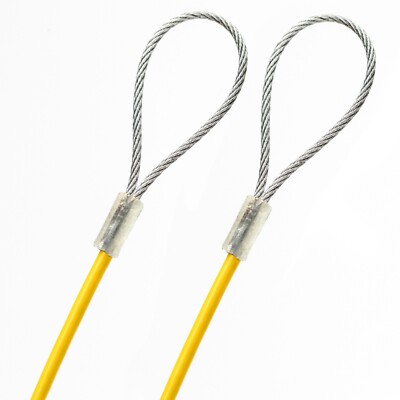 1ft-75ft Purple Brown Yellow Cable Safety Lanyard Outdoor Furniture Protection