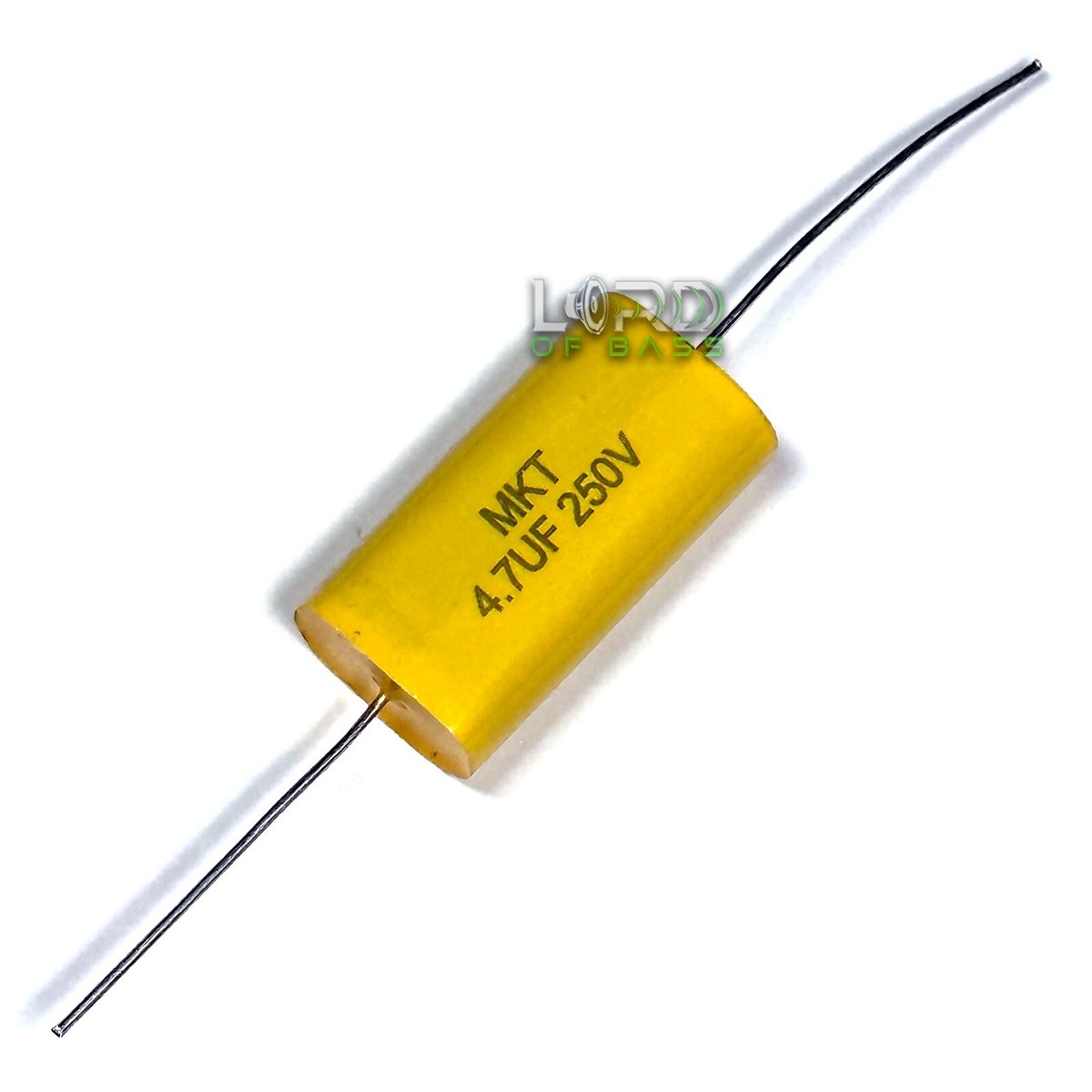 2pcs 4.7uF 250V Metallized Polyester Film Capacitor 5% Audio