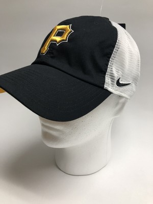 nike heritage 86 hat dri fit Pittsburgh Pirates Adjustable Black Mesh â¾ï¸ 14389162402 | eBay