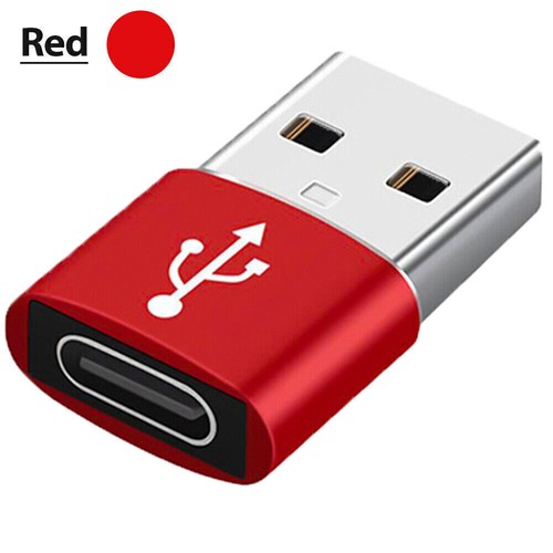 USB To TYPE C 3.0 A Male Adapter Converter OTG For iphone 11 12 13 14