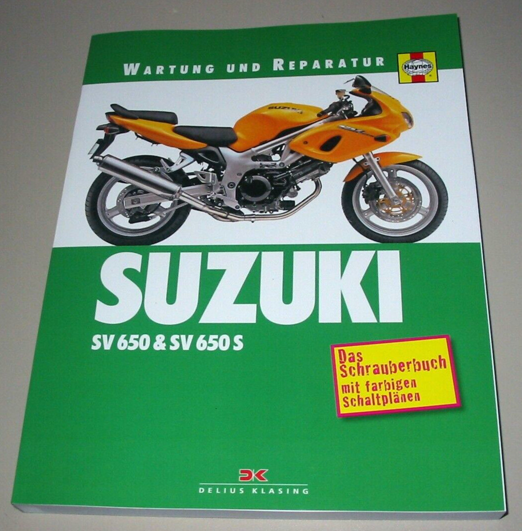 Thumbnail - Reparaturanleitung Suzuki Sv 650 + Sv 650 S Motorrad 1999 - 2002 Buch