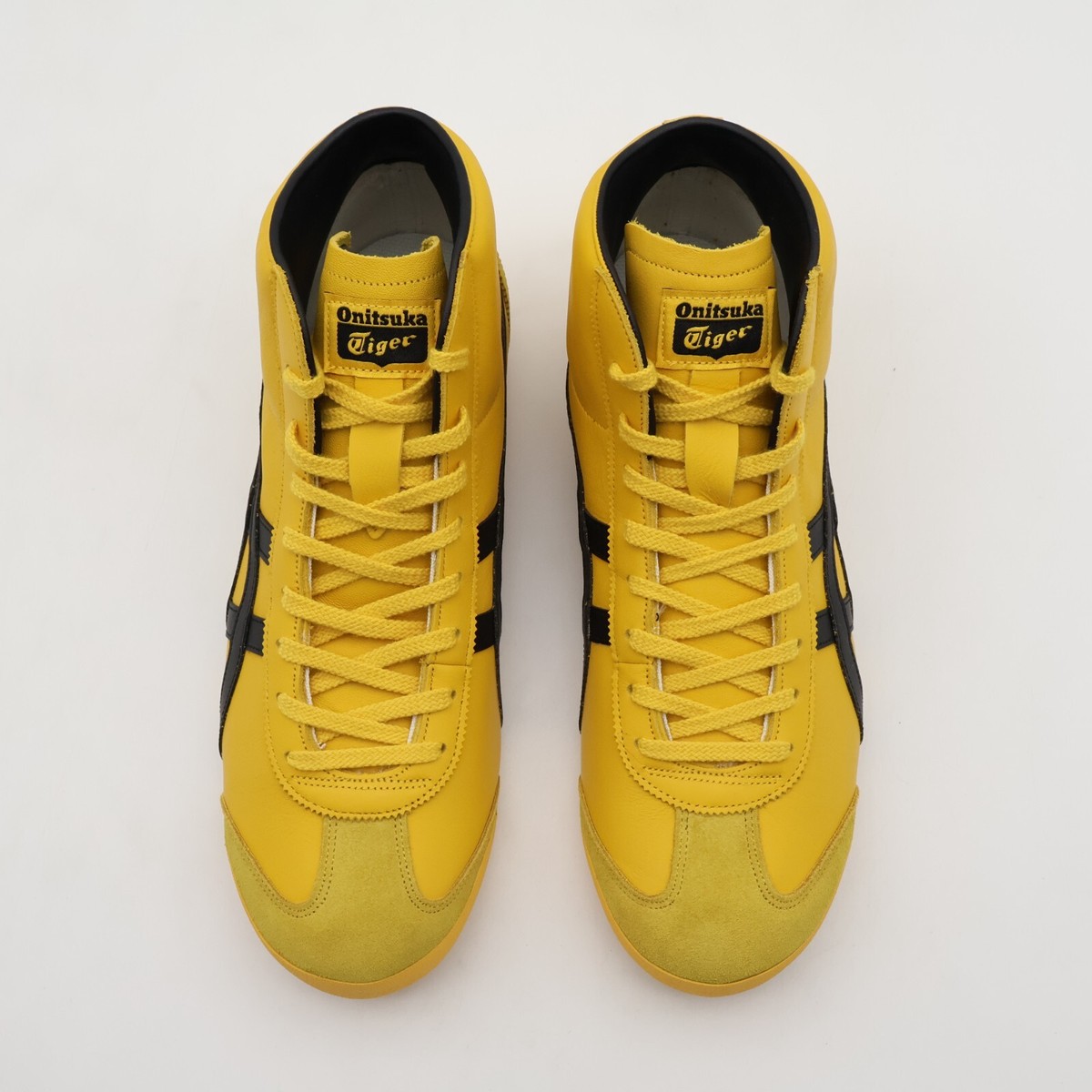 1183B577-751 Onitsuka Tiger Mexico Mid Runner Yellow Black