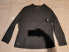 Men's Athletic Works Tri Blend Long Sleeve T-Shirt Driworks 3XL 54-56 NEW