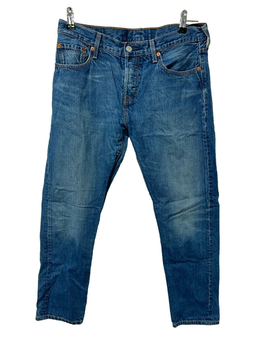 LEVIS 570 FEMMES Pantalon Jeans Coupe Droite Jambe Low Rise 38 M W29